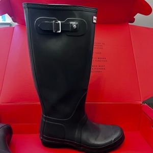 Grey Hunter boots, women’s tall, size 10